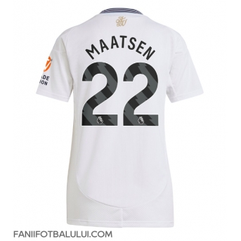 Aston Villa Ian Maatsen #22 Tricou Fotbal Replică 2024-25 Femei Deplasare